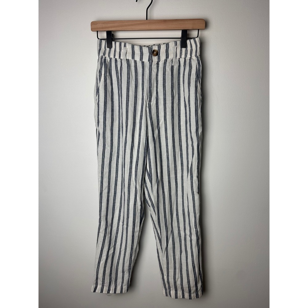 American Eagle Outfitters XS Striped High‎ Waisted Casual Pants
